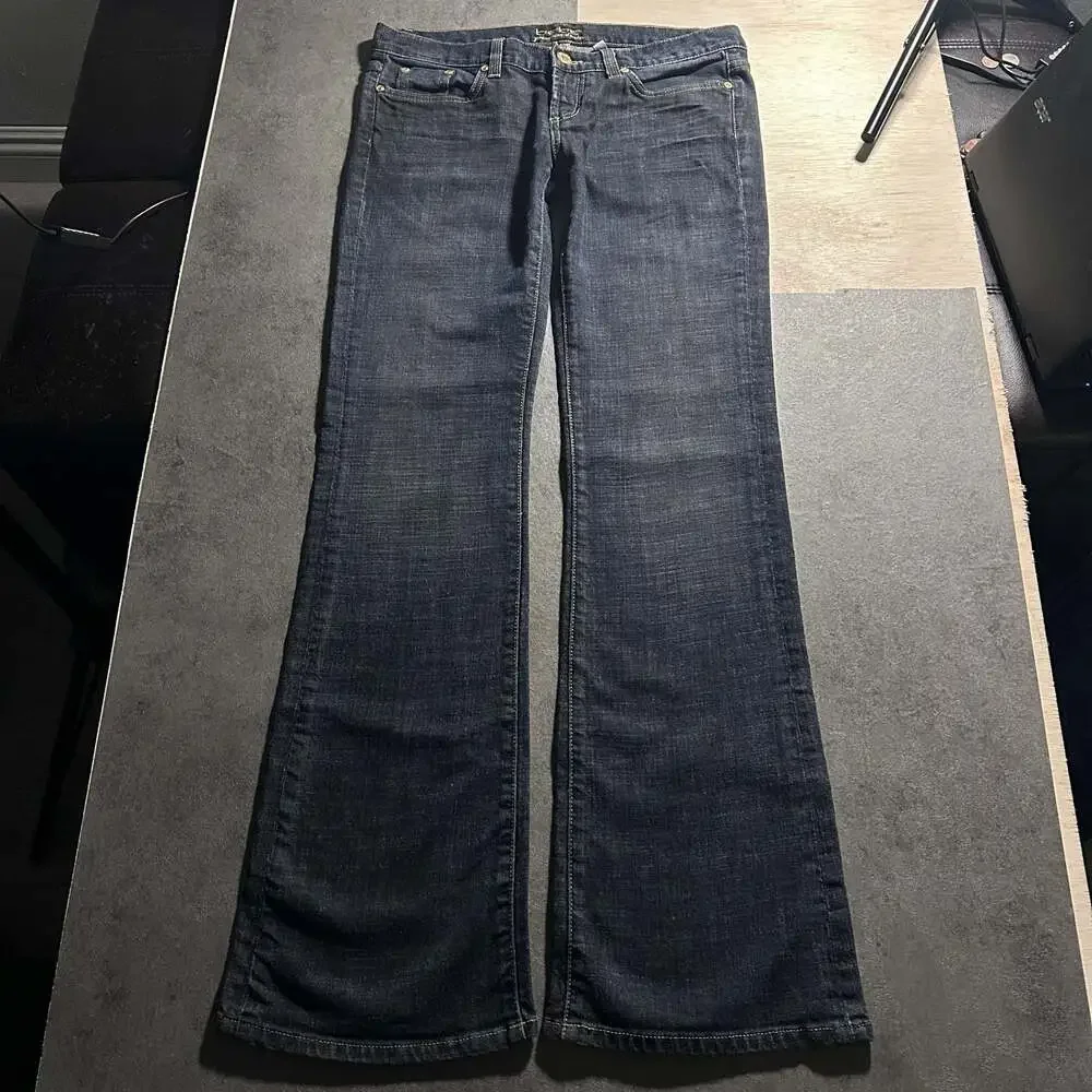 bebe Premium Denim Dark Wash Bootcut Jeans - Picture 2 of 7